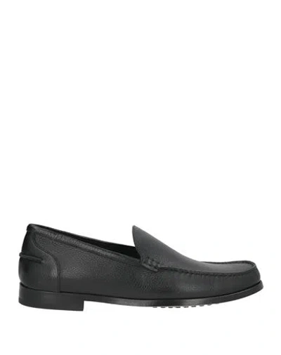 Bally Man Loafers Black Size 9 Calfskin