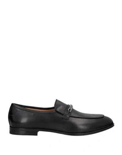 Bally Man Loafers Black Size 11 Calfskin