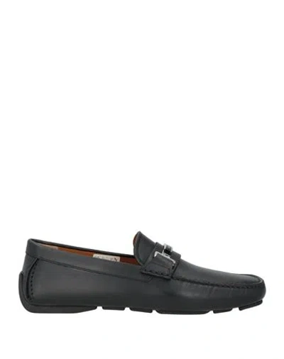 Bally Man Loafers Black Size 8.5 Calfskin