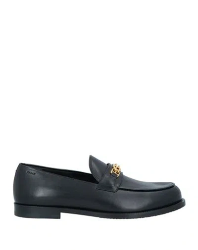Bally Man Loafers Black Size 9 Calfskin