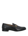 Bally Man Loafers Black Size 9 Goat Skin