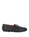 Bally Man Loafers Black Size 8.5 Leather In Black