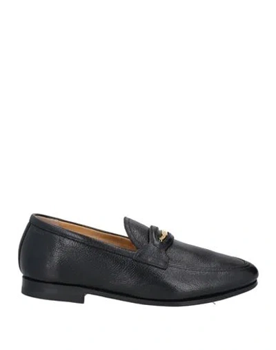 Bally Man Loafers Black Size 9 Leather