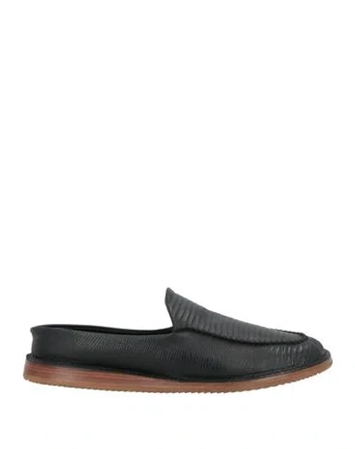 Bally Man Loafers Black Size 9 Leather