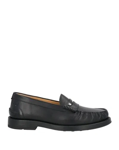 Bally Man Loafers Black Size 9 Leather