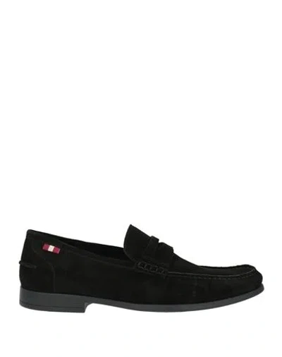Bally Man Loafers Black Size 9 Leather