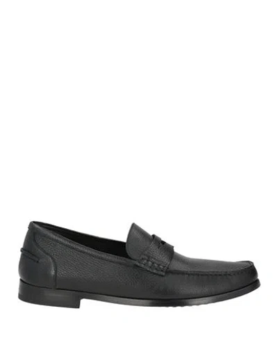 Bally Man Loafers Black Size 9 Leather
