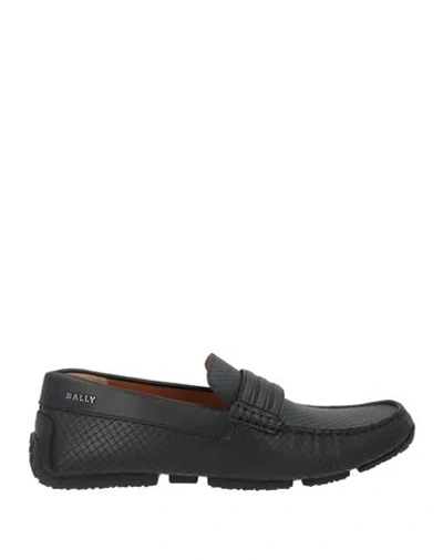 Bally Man Loafers Black Size 9 Leather