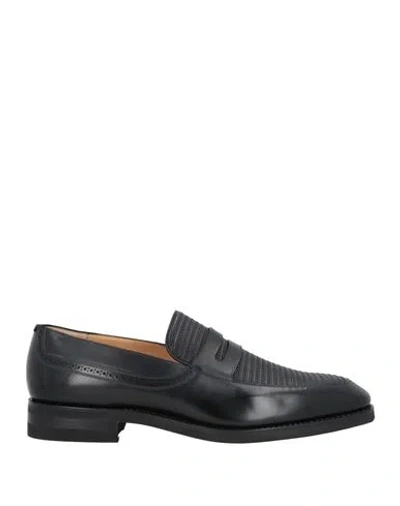 Bally Man Loafers Black Size 9 Leather