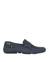 Bally Man Loafers Blue Size 9 Calfskin In Blue
