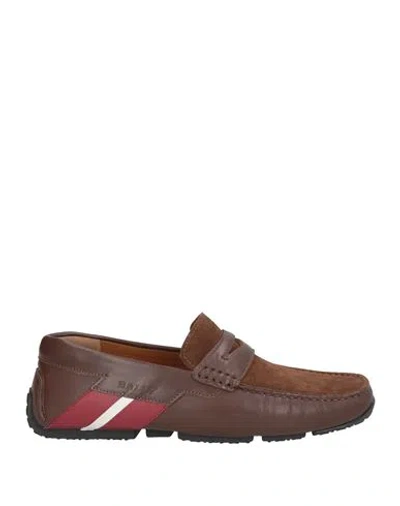 Bally Man Loafers Brown Size 7 Calfskin
