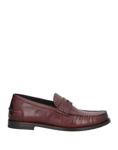 Bally Man Loafers Brown Size 8 Calfskin