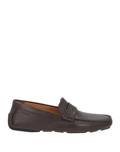 Bally Man Loafers Brown Size 9 Leather
