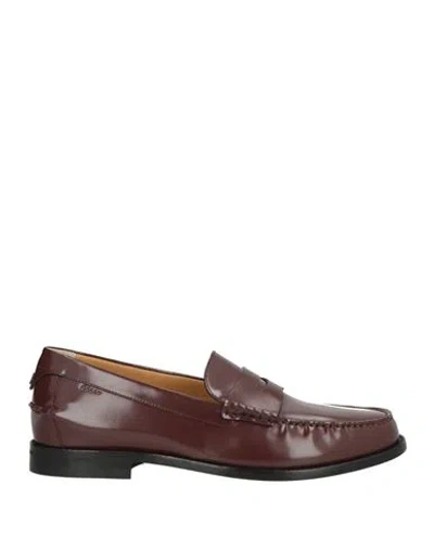 Bally Man Loafers Chocolate Brown Size 10 Calfskin