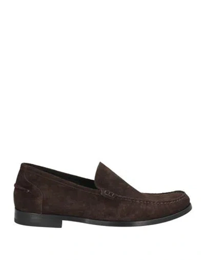 Bally Man Loafers Chocolate Brown Size 9 Leather