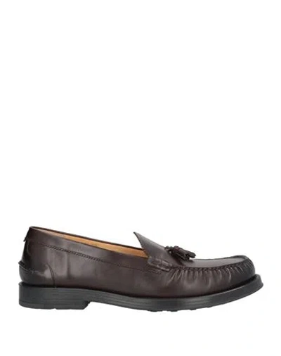 Bally Man Loafers Dark Brown Size 7.5 Calfskin
