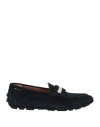 Bally Man Loafers Midnight Blue Size 9 Calfskin