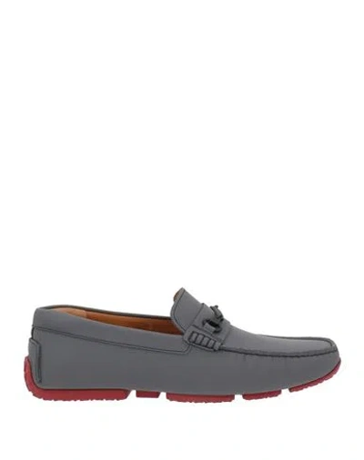Bally Man Loafers Navy Size 7 Calfskin