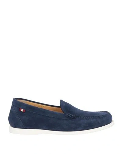 Bally Man Loafers Navy Size 9 Calfskin