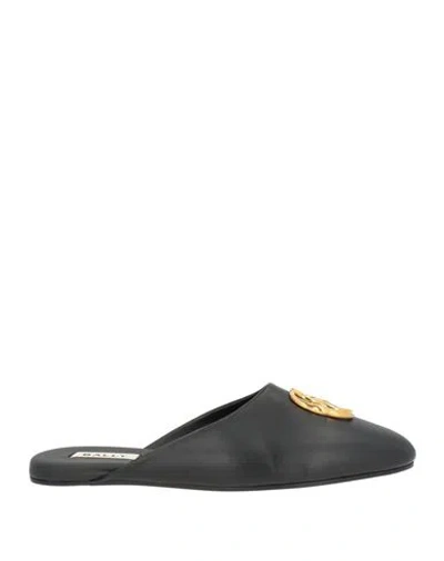 Bally Man Mules & Clogs Black Size 9 Lambskin
