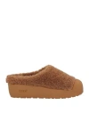 Bally Man Mules & Clogs Camel Size 9 Calfskin In Beige