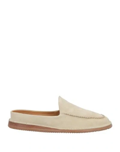 Bally Man Mules & Clogs Ivory Size 7.5 Leather In White