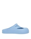 Bally Man Mules & Clogs Sky Blue Size 9-10 Rubber