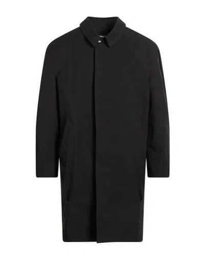 Bally Man Overcoat & Trench Coat Black Size 38 Polyester