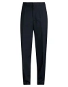 Bally Man Pants Midnight Blue Size 36 Polyester, Wool