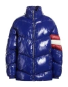 Bally Man Puffer Bright Blue Size Xl Polyamide, Polyester In Blue