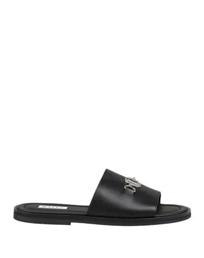 Bally Man Sandals Black Size 8 Calfskin