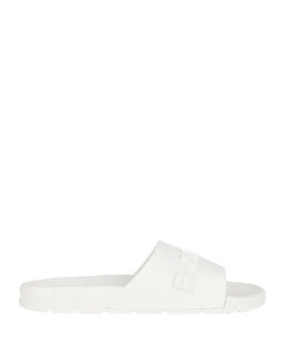 Bally Man Sandals White Size 9 Rubber