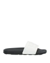 Bally Man Sandals White Size 9 Rubber
