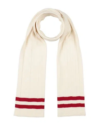 Bally Man Scarf Ivory Size - Wool In Neutral