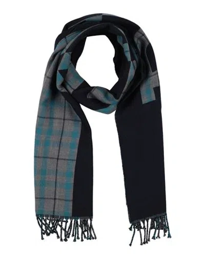 Bally Man Scarf Navy Size - Wool