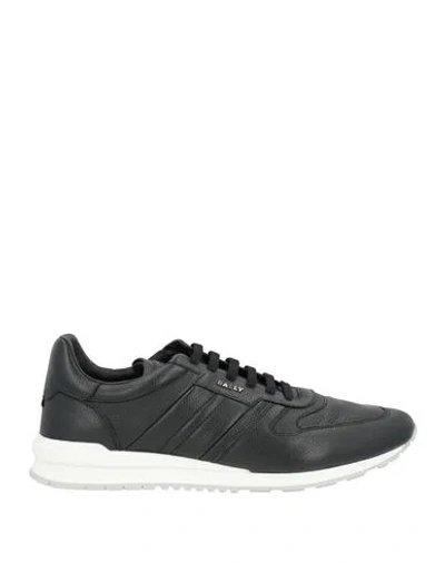 Bally Man Sneakers Black Size 13 Calfskin