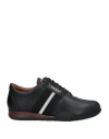 Bally Frenz Men's 6230483 Black Perforated Leather Sneakers In Black