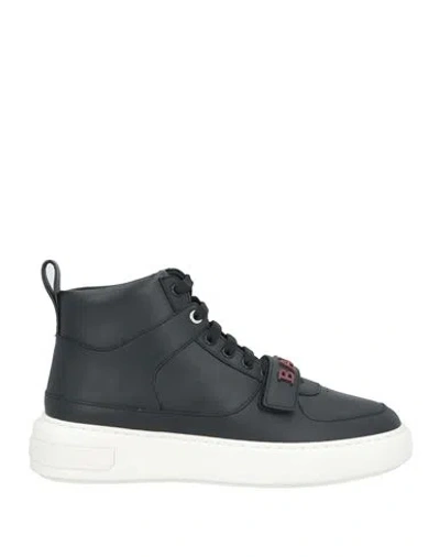 Bally Man Sneakers Black Size 7 Calfskin