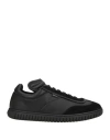Bally Man Sneakers Black Size 9 Leather In Black