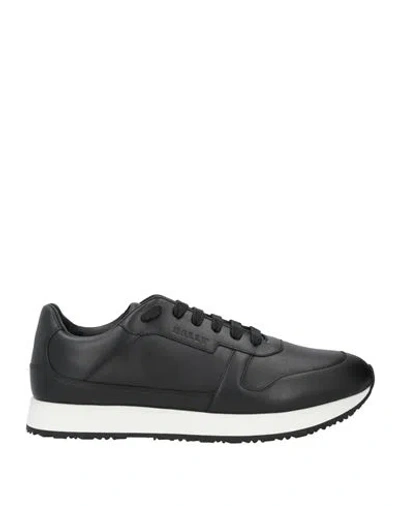 Bally Man Sneakers Black Size 9 Calfskin