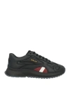 Bally Black Canvas S105 Sneakers In Black