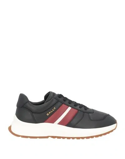 Bally Man Sneakers Black Size 9 Leather
