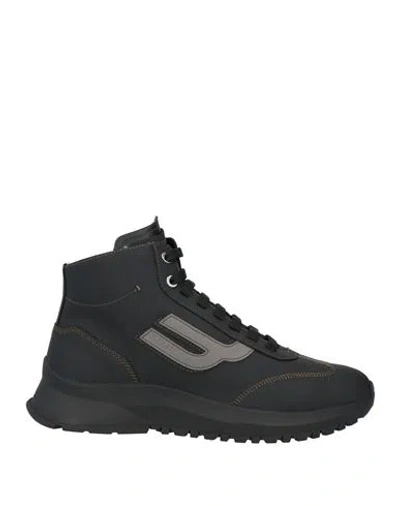 Bally Man Sneakers Black Size 9 Leather