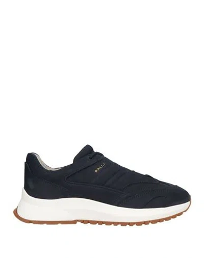 Bally Man Sneakers Blue Size 9.5 Calfskin