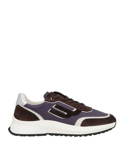 Bally Man Sneakers Dark Brown Size 12 Leather