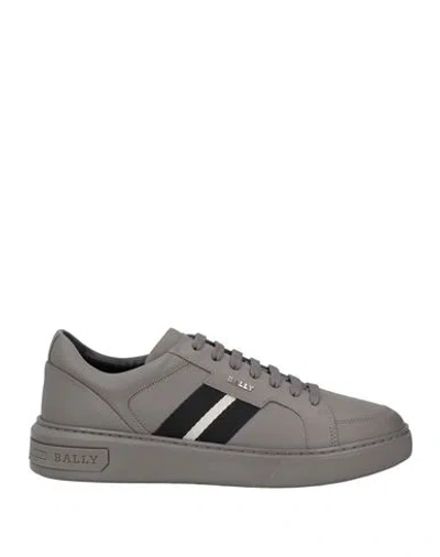 Bally Man Sneakers Grey Size 14 Leather