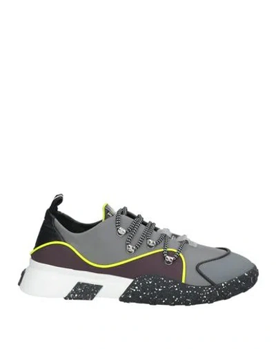 Bally Man Sneakers Grey Size 9 Calfskin