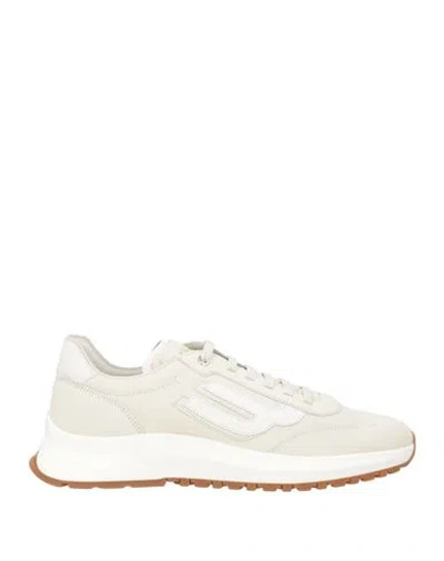 Bally Man Sneakers Off White Size 13 Calfskin