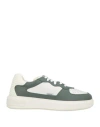 Bally Man Sneakers Sage Green Size 9 Cow Leather