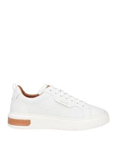 Bally Man Sneakers White Size 7 Leather